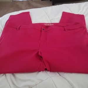 Hot Pink Rockstar Jeans